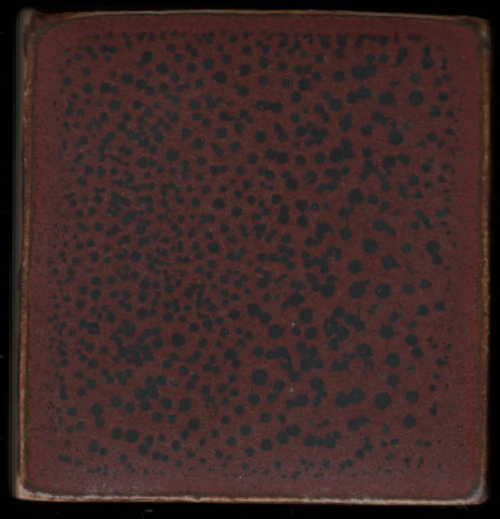 Orange Red Iron Glaze #079