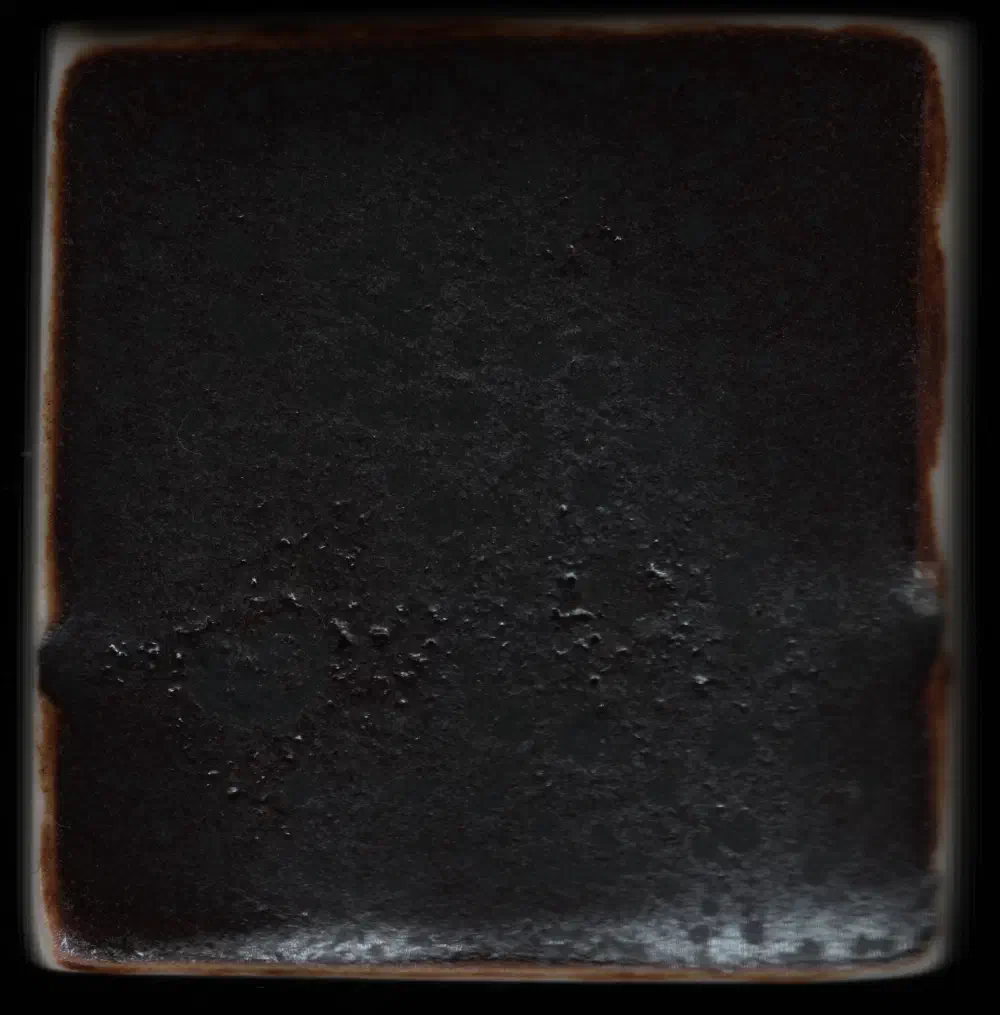 Orange Red Iron Glaze Mixes